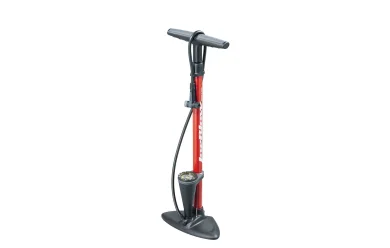 Topeak JoeBlow Max HP Floor Pump 160 PSI/11 BAR, red / Насос напольный