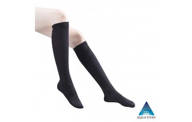 Phiten Ti Socks Ti+Ag / Гольфы противоварикозные закрытые