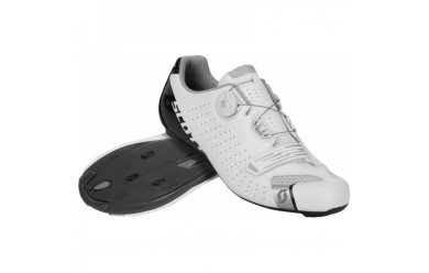 Scott Road Comp Boa White\Black Gloss / Мужские шоссейные велотуфли