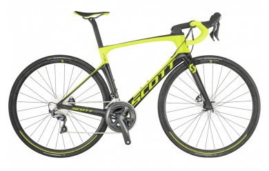 Scott Foil 20 disc yellow/black / Шоссейный велосипед