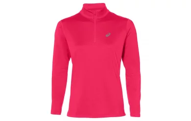 Asics Silver Ls 1/2 Zip Winter Top W / Женская утепленная беговая футболка с длинным рукавом