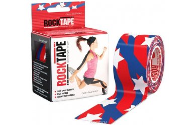 Rocktape 5x5 см Американский флаг / Кинезиологический тейп