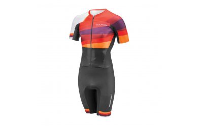 Louis Garneau Lgneer Tri Sks Multi Red / Мужской стартовый костюм с рукавами