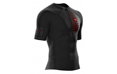 Compressport Trailrunning Postural Top / Майка мужская с рукавами черная