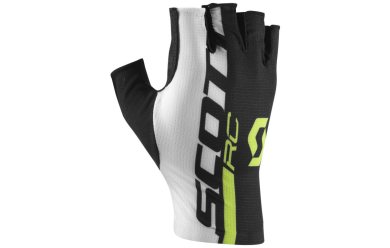 Scott RC Pro black/sulphur yellow SCT17 / Перчатки 