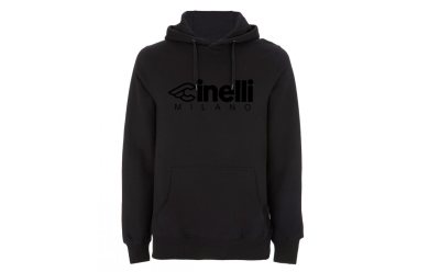 Cinelli Sweatshirt Hoodie Milano Flocked Black / Толстовка