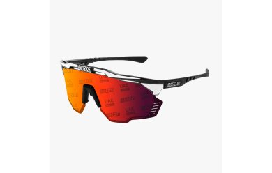 Scicon Aeroshade Kunken Black-White Monogram Uae Multimirror Red / Очки спортивные