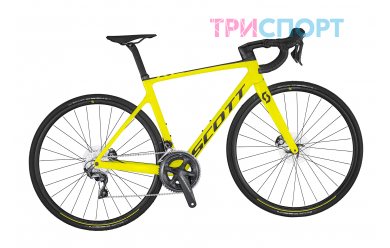 Scott Addict RC 30 yellow / 2020 / Велосипед шоссейный