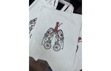 Trisport Shopper Bag Cyclist's Lungs/ Сумка-шоппер Легкие велосипедиста