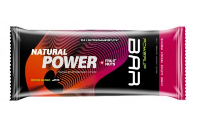 PowerUp Bar / Фруктовый батончик клюква/кокос (50g)