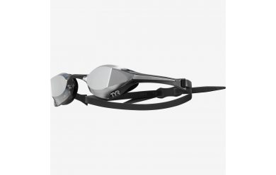 TYR Tracer-X Elite Racing Mirrored Grey Black / Очки для плавания