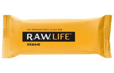 R.A.W. Life Кешью 47g/ Энергетический батончик