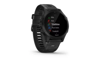 Garmin Forerunner 945 Черные / Смарт-часы беговые с GPS, HR, музыкой и бесконтактными платежами