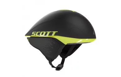 Scott Split Plus Black - Radium Yellow / Шлем