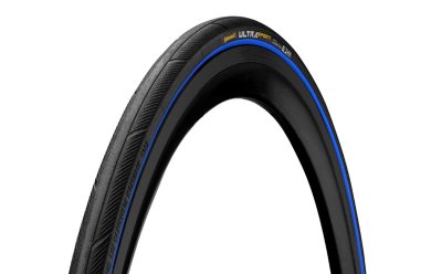 Покрышка Continental Ultra Sport III 25-622 700 x 25C чёр./син., складная, PureGrip Compound – Perfo