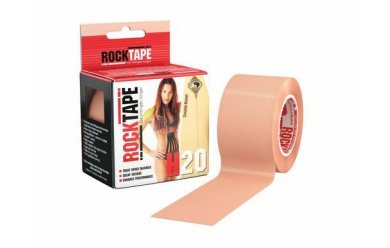 Rocktape H2O 5cm x 5m / Кинезиологический тейп экстра-водостойкий телесный