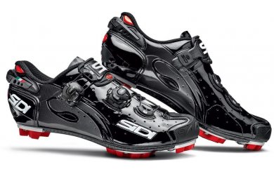 SIDI MTB DRAKO Carbon SRS / Велотуфли MTB (черный/черный лакированный)