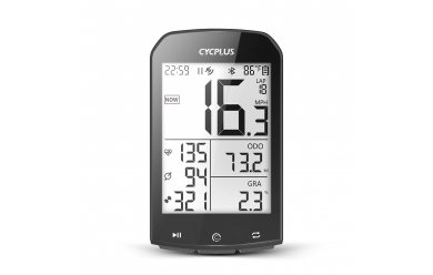 Cycplus M1 GPS 16 функций / Велокомпьютер беспроводной