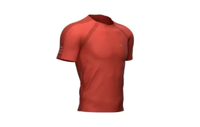 Compressport Training SS Tshirt M Red Clay / Футболка