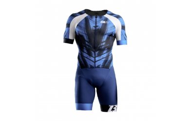 Z3R0D Racer TT Suit Blue / Мужской cтартовый костюм для триатлона