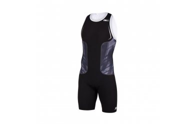 Z3R0D Racer Trisuit Black / Мужской стартовый костюм для триатлона без рукавов