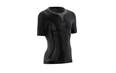 Ультралегкая футболка для бега CEP кор. рукав, мужская, черная