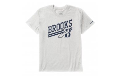 BROOKS Heritage SS T Heather Oxford / Футболка мужская 