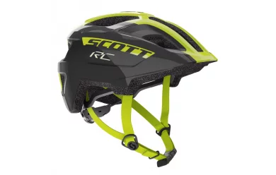Scott Spunto Junior Black Radium Yellow RC / Шлем