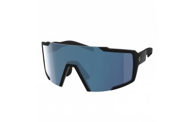 Scott Shield Black - Matt Blue - Chrome - Enhancer / Очки