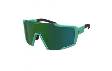 Scott Shield Soft Teal Green - Green Chrome / Очки