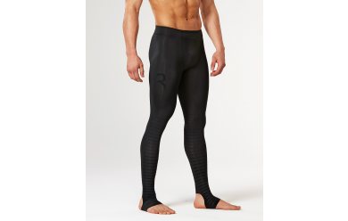 2XU Power Recovery Compression Tights / Мужские компрессионные тайтсы со штрипками