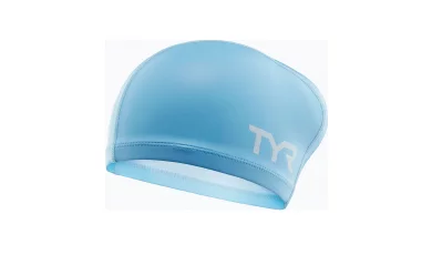 TYR Long Hair Silicone Comfort Swim Cap / Шапочка плавательная для длинных волос