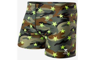 Шорты TYR Camo Star Square Leg