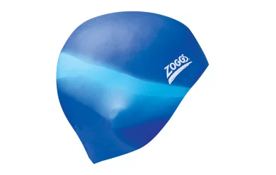 Zoggs Multi Colour Cap (голубой/синий ) / Шапочка для плававния 