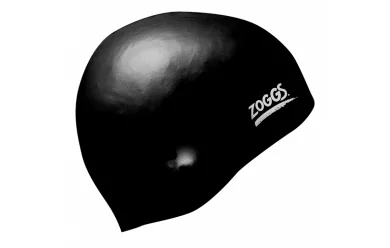 Zoggs Easy Fit Silicone Cap (черный) / Шапочка для плававния 