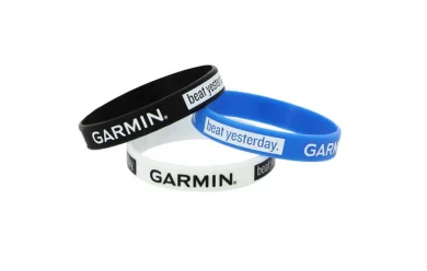 Резиновый браслет на руку с логотипом Garmin 