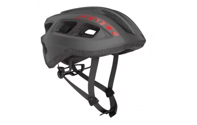 Scott Supra Road Dark Drey-red / Шлем велосипедный