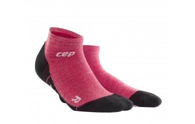 CEP Outdoor Light Merino Low-Cut Socks / Женские компрессионные носки, тонкие, с шерстью мериноса