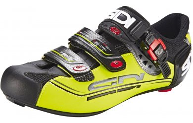 SIDI GENIUS 7 Mega / Велотуфли шоссейные (черный/желтый/черный)