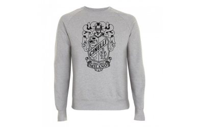 Cinelli Sweatshirt Crewneck Crest Grey / Кофта