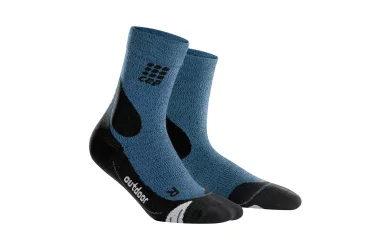 CEP Outdoor Merino Mid-Cut Socks / Мужские компрессионные носки, с шерстью мериноса