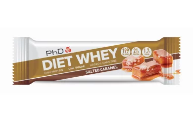PhD Diet Whey Bar Шоколад-Соленая карамель / Батончик протеиновый диетический (65g)