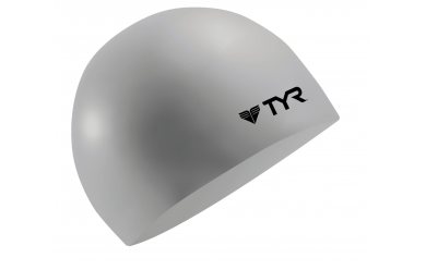 TYR Wrinkle Free Silicone Cap Grey / Шапочка плавательная