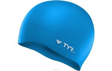 TYR Wrinkle Free Silicone Cap Blue / Шапочка плавательная