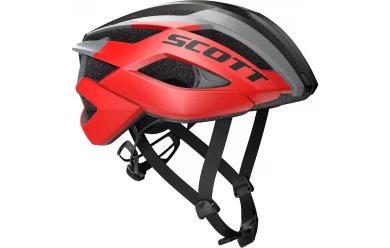 Scott Arx red/stellar grey  / Шлем велосипедный