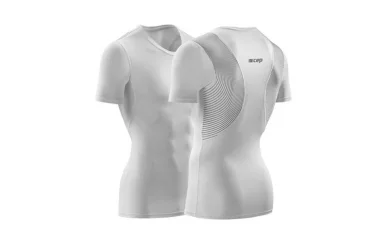 Высокотехнологичная футболка CEP для занятий спортом с поддержкой осанки, с короткими рукавами, мужс