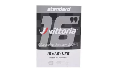 Vittoria Standard 16 AV Schrader 48мм 16x1.5-1.75 / Камера