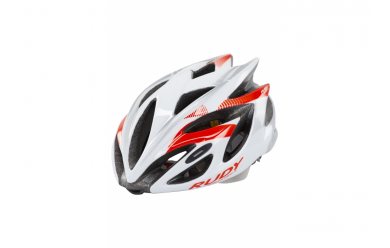 Rudy Project Rush White/Red Fluo Shiny L / Шлем