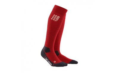 CEP Outdoor Light Merino Socks / Женские компрессионные гольфы, тонкие, с шерстью мериноса