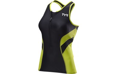 TYR Competitor Tri Tank W Black Yellow / Женская стартовая майка